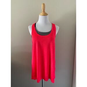 Champion Large Open Back Workout Tank with Built in Bra